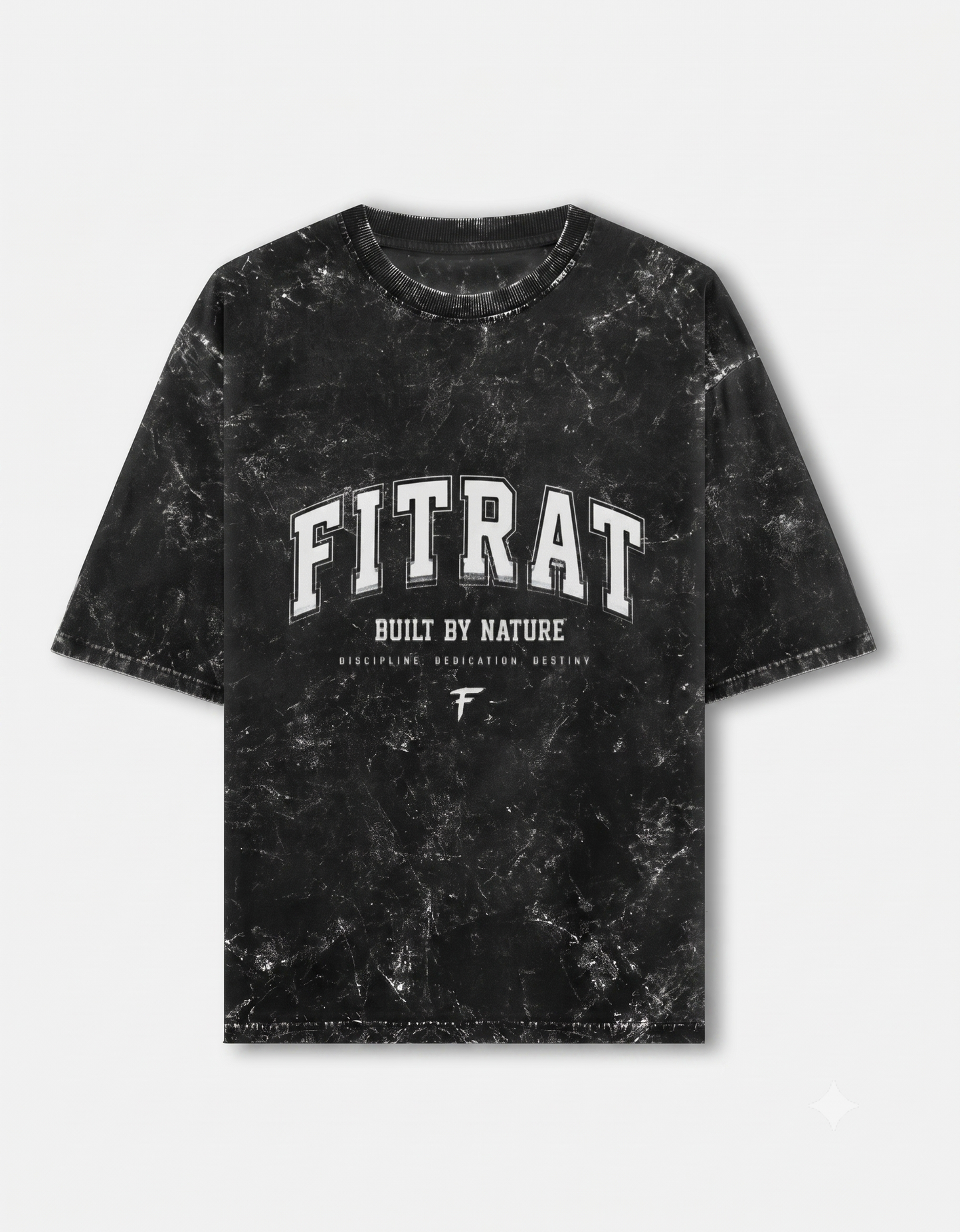 Unisex Acid Washed Oversized Tee