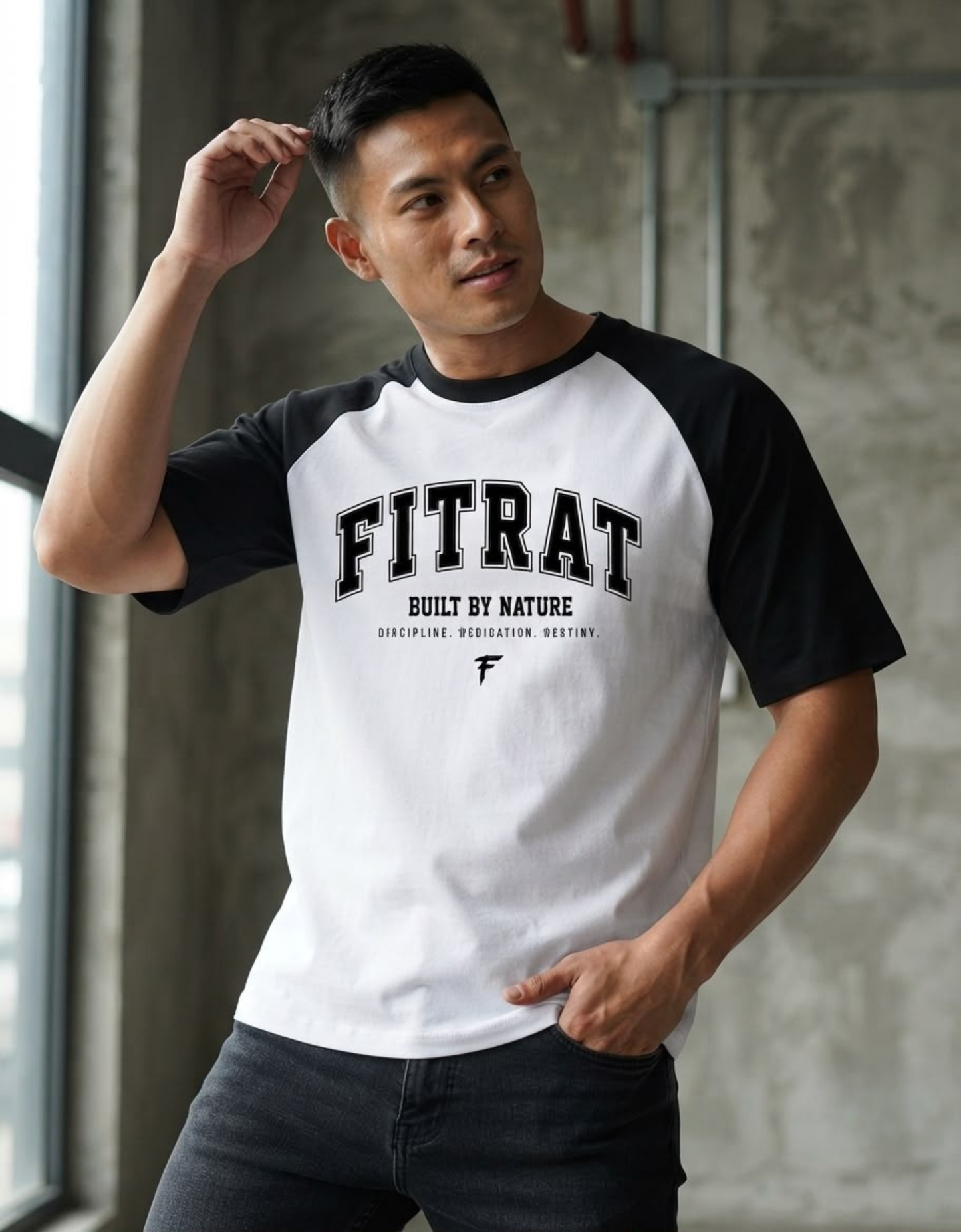 Unisex Oversized Raglan